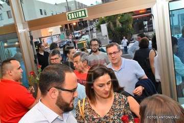 Presentación del candidato socialista a la Alcaldía de Telde (Foto TA)